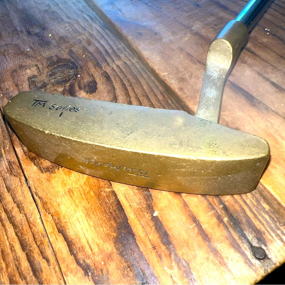 Vintage Tour Model Golf Putter Brass Series 1 (34 1/2”)